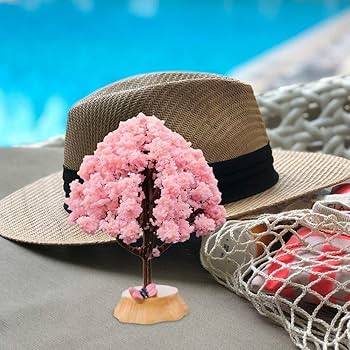 Amazon｜人工桜 人工木 置物 リアル 桜木 ミニ 桜花 モデル 木